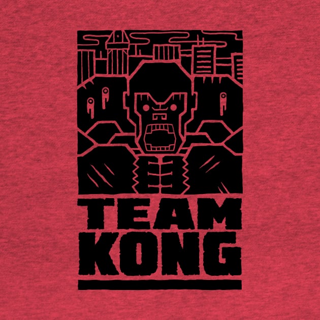 Godzilla vs King Kong - TEAM KONG by grandpabats